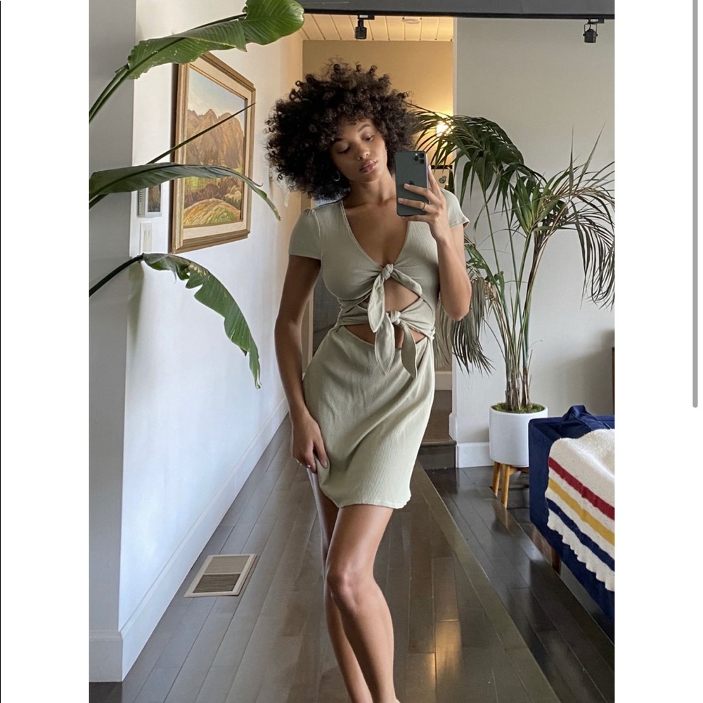 Urban Outfitters Eggie Mint Chip Dress